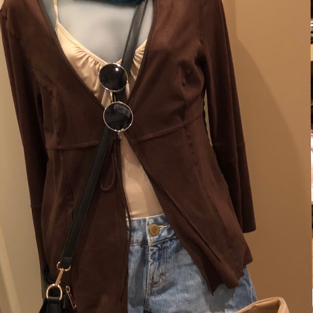 Hippie Chic cool suede jacket